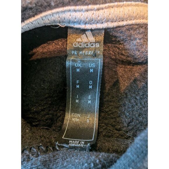 ADIDAS Hoodie Unisex Men's Women's Medium Black Logo Soft - Picture 7 of 9